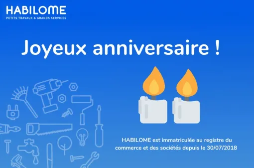 Habilome, entreprise de services à la personne à Lyon fête ses 2 années d'activité, Lyon, HABILOME