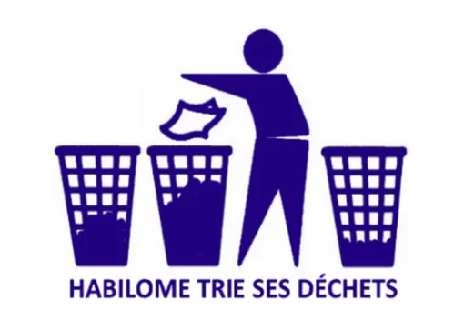 HABILOME, société de services à la personne à Lyon et sa périphérie trie ses déchets, Lyon, HABILOME