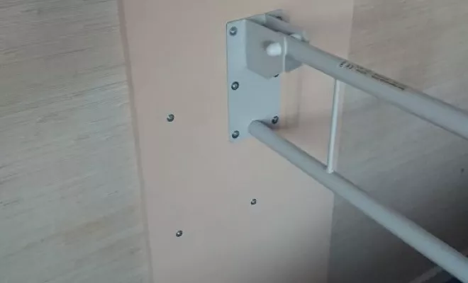 Installation d'une barre d'appui, Lyon, HABILOME