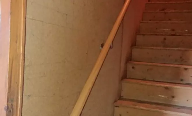 Installation d'une main courante intérieur, Lyon, HABILOME