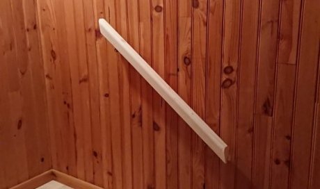 Installation d'une main courante 